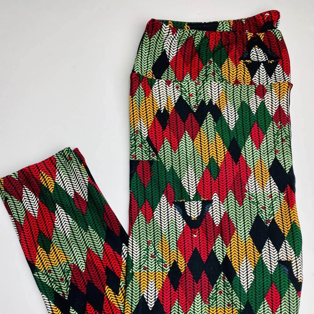 LuLaRoe TC2 Adult 18+ Holiday Leggings Penguins - Picture 2 of 8